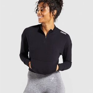 Cropped Gymshark Quarter Zip